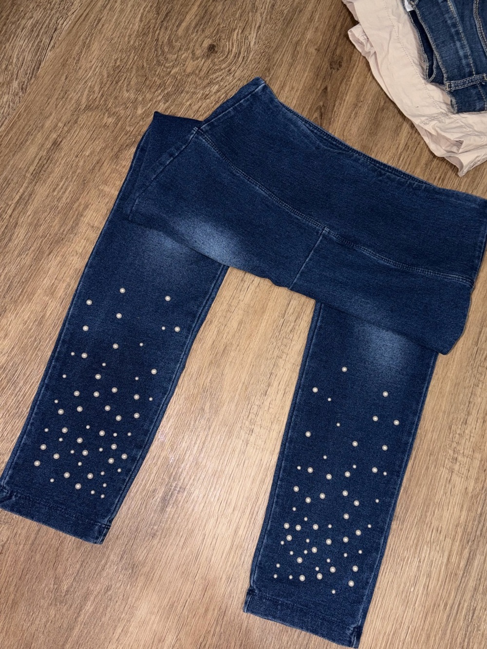 Demon jeggings w pearls